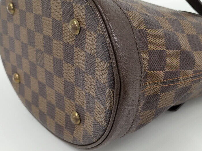 Louis Vuitton Marelle Tote Bag Damier Leather Ebene N42240 Good Condition