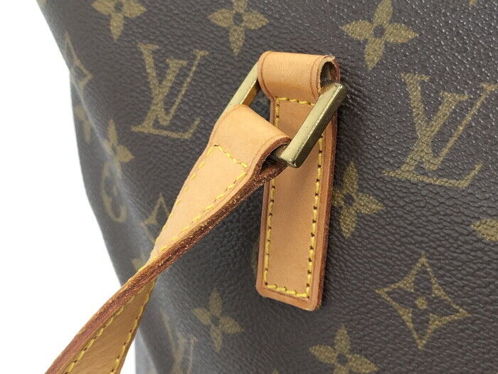 Louis Vuitton Cabas Mezzo Tote Bag Monogram M51151 Zipper Closure