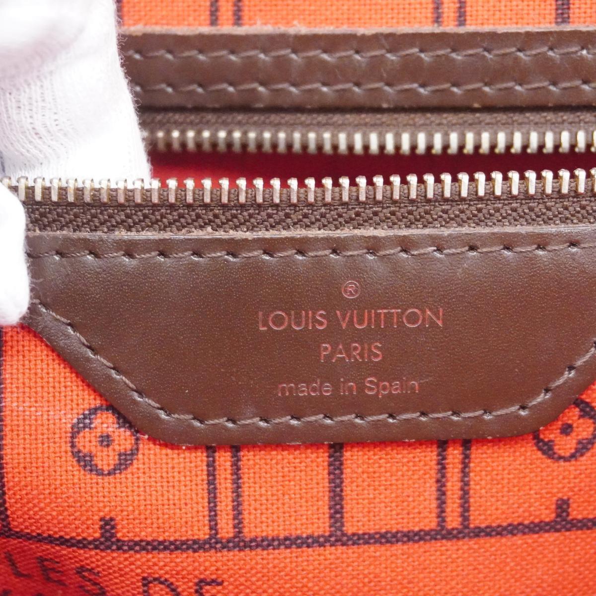 Louis Vuitton Tote Bag Damier Neverfull MM N51105 Ebene