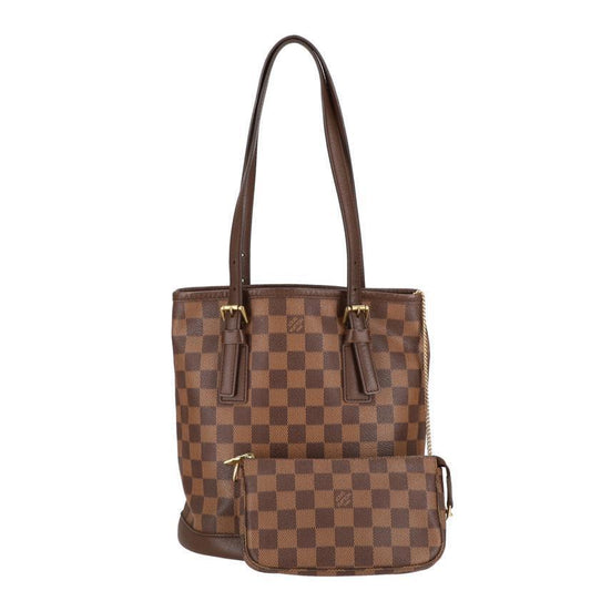 Louis Vuitton Marelle Damier Ebene N42240 With Pouch Zipper Closure