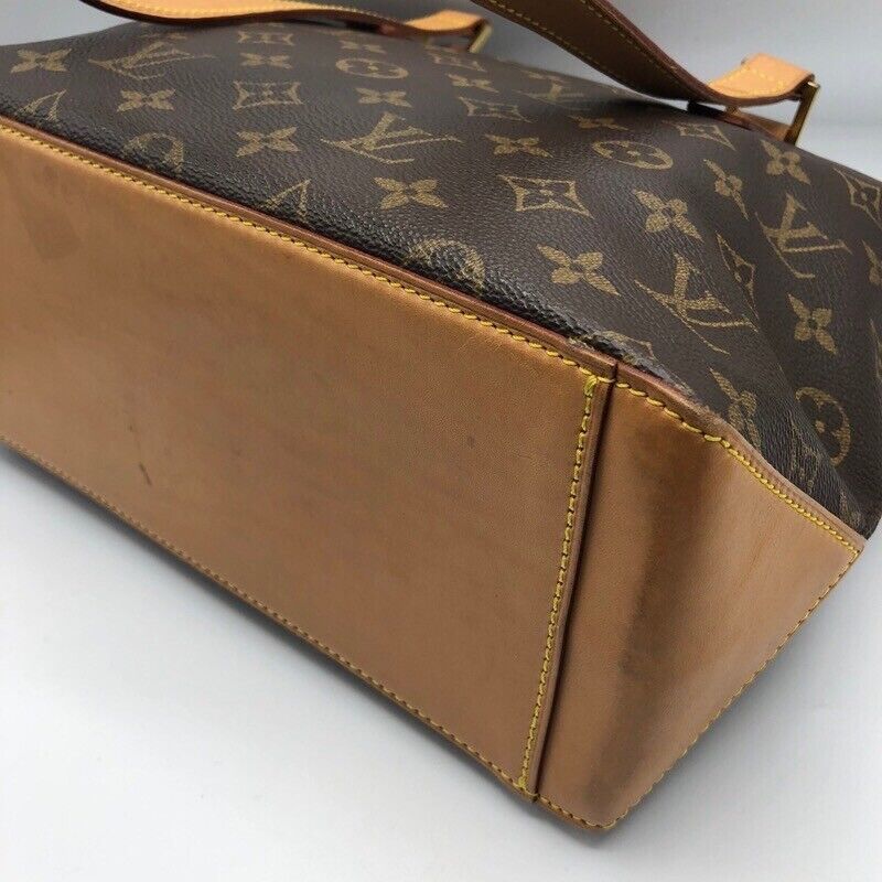 Louis Vuitton Cabas Piano M51148 Monogram Canvas Tote Bag Brown