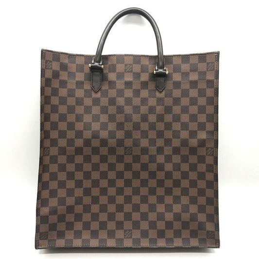 Louis Vuitton Tote Bag Business Sac Plat Damier Ebene N51140 Excellent Condition