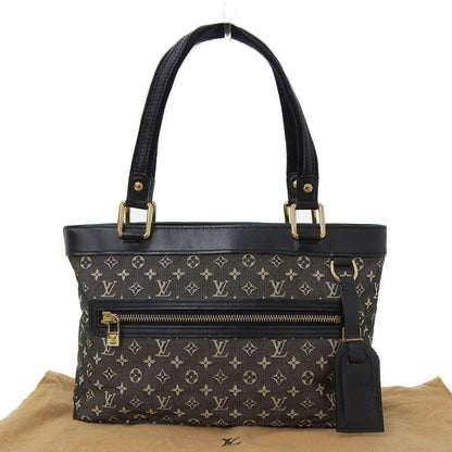 Louis Vuitton Monogram Mini Lucille PM Tote Black M92610 Good Condition