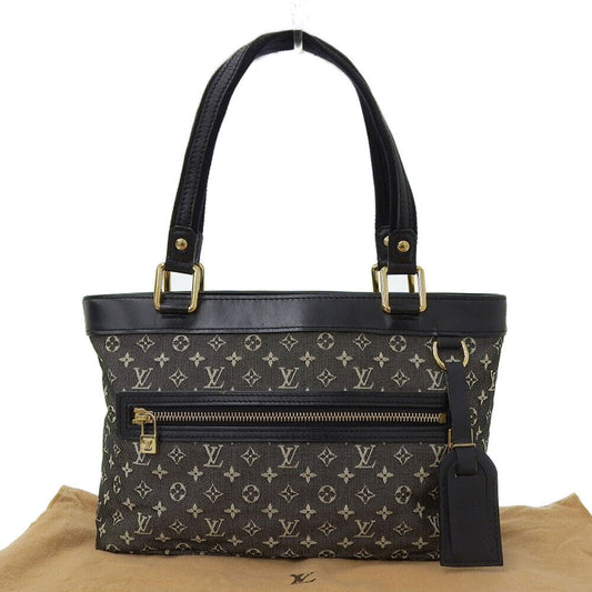 Louis Vuitton Monogram Mini Lucille PM Tote Black M92610 Good Condition