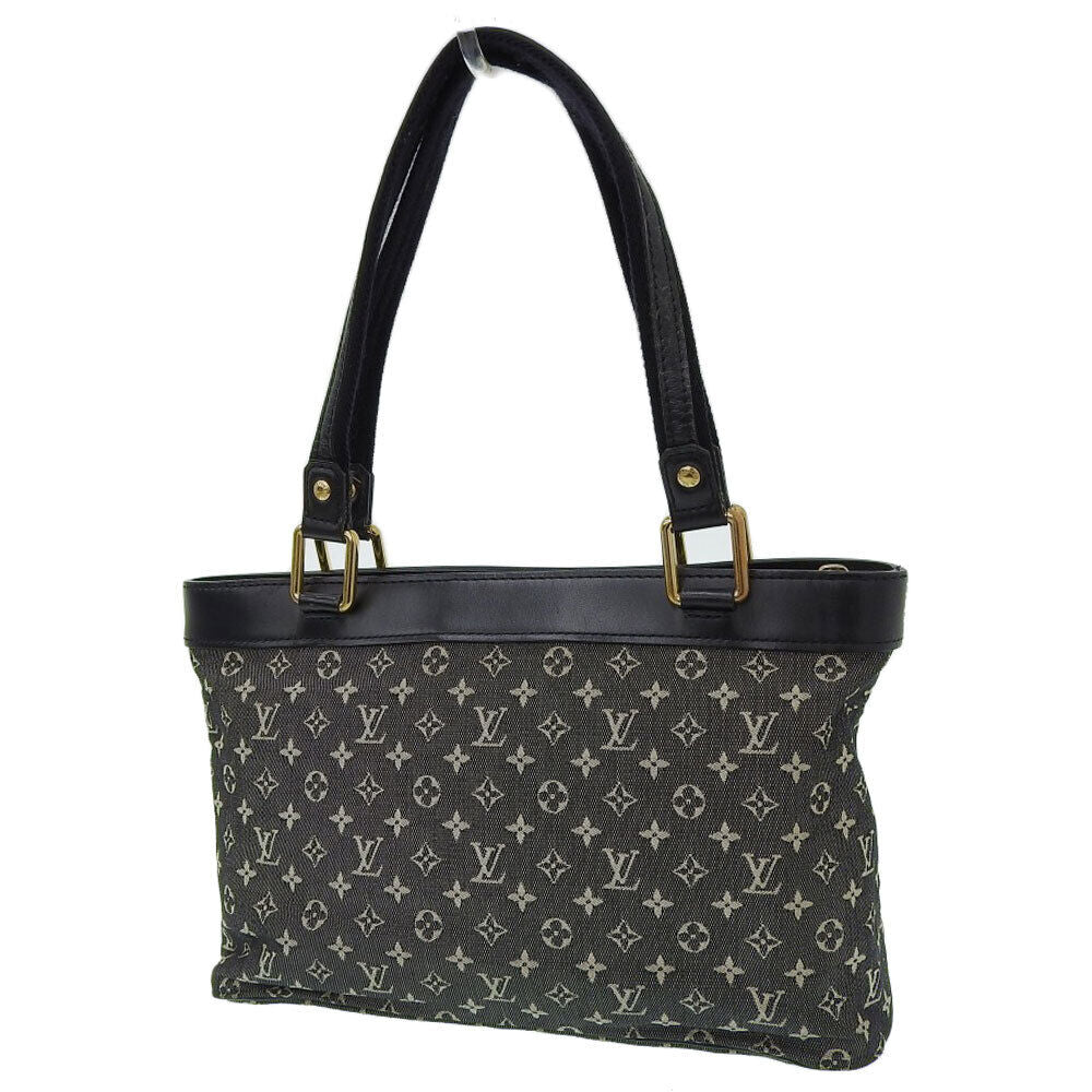 Louis Vuitton Monogram Mini Lucille PM Tote Black M92610 Good Condition