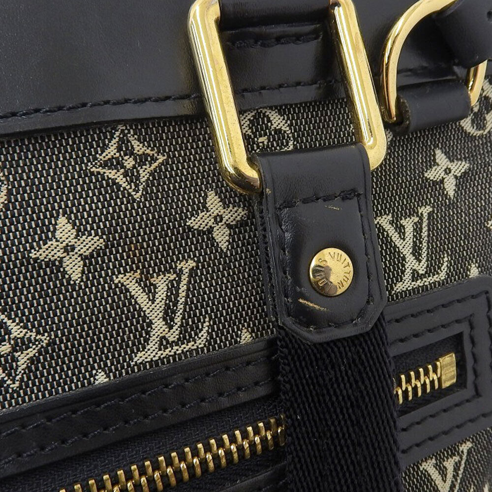 Louis Vuitton Monogram Mini Lucille PM Tote Black M92610 Good Condition