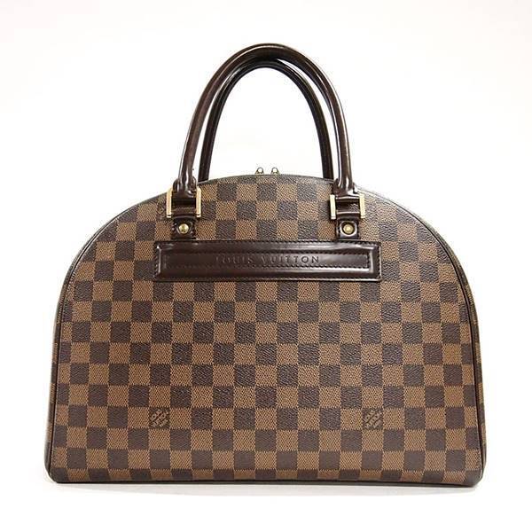 Louis Vuitton N41455 Nolita Damier Ebene Tote Bag Shoulder Handbag Brown