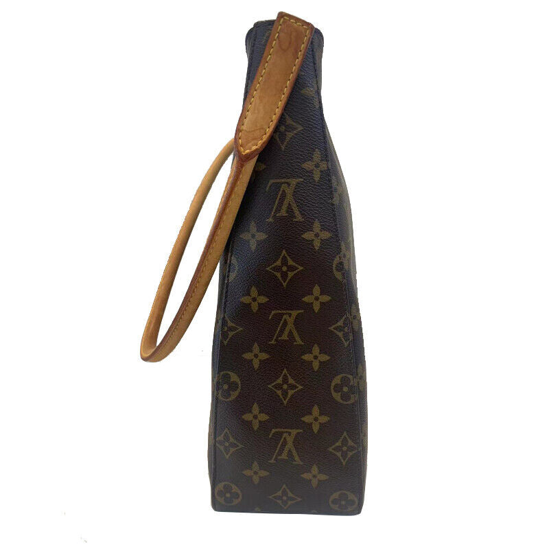 Louis Vuitton Looping GM Shoulder Bag M51145 Monogram Brown Gold Hardware