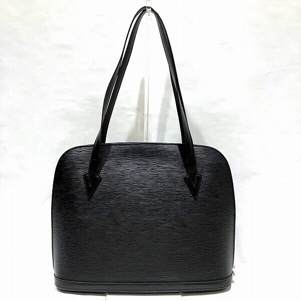 Louis Vuitton Epi Lussac M52282 Bag Tote Shoulder Noir Black