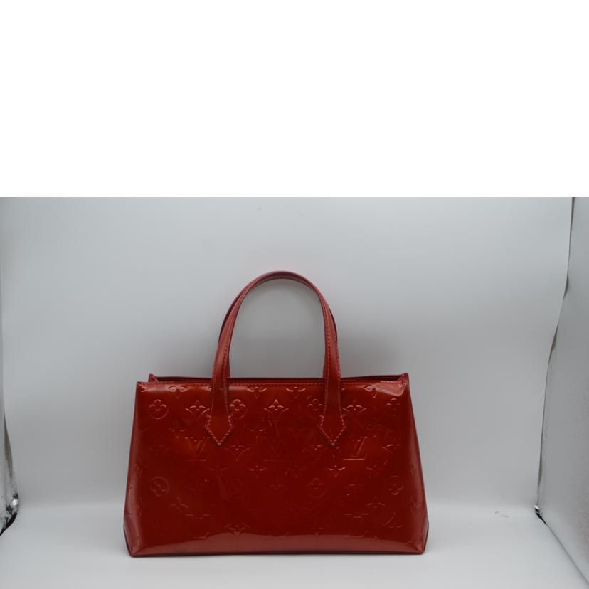 Louis Vuitton Vuitton Wilshire PM Vernis Pomme Damour Red M93642 Monogram