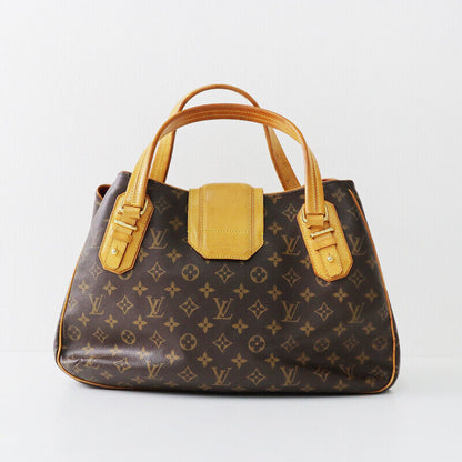 Louis Vuitton M55210 Greet Tote Bag Brown Monogram Good Condition