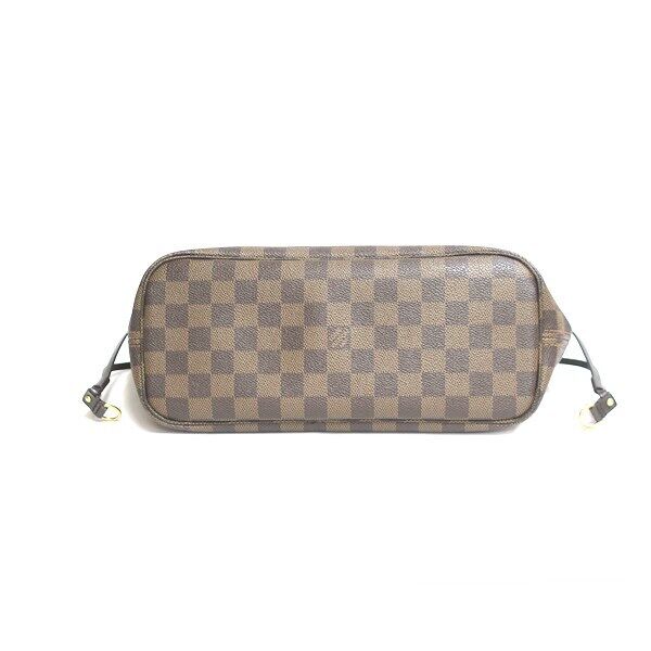 Louis Vuitton N51109 Damier Neverfull PM Tote Bag Ebene Brown