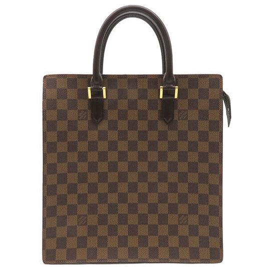 Louis Vuitton Tote Bag Venice PM Damier Canvas Ebene Brown Shoulder N51145