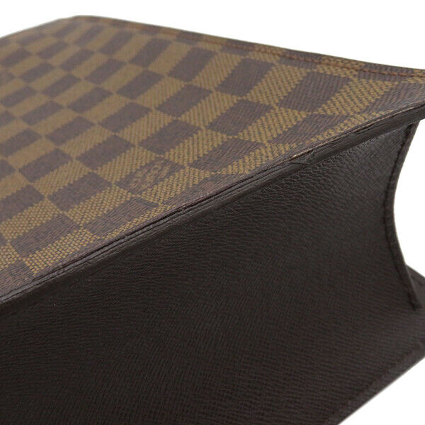 Louis Vuitton Tote Bag Venice PM Damier Canvas Ebene Brown Shoulder N51145