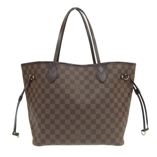 Louis Vuitton Neverfull MM N41358 Damier Ebene Tote Bag Shoulder Brown