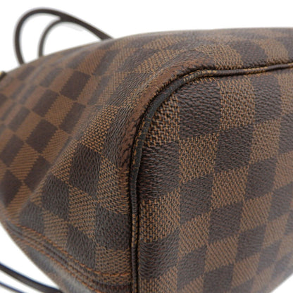 Louis Vuitton Neverfull MM N41358 Damier Ebene Tote Bag Shoulder Brown