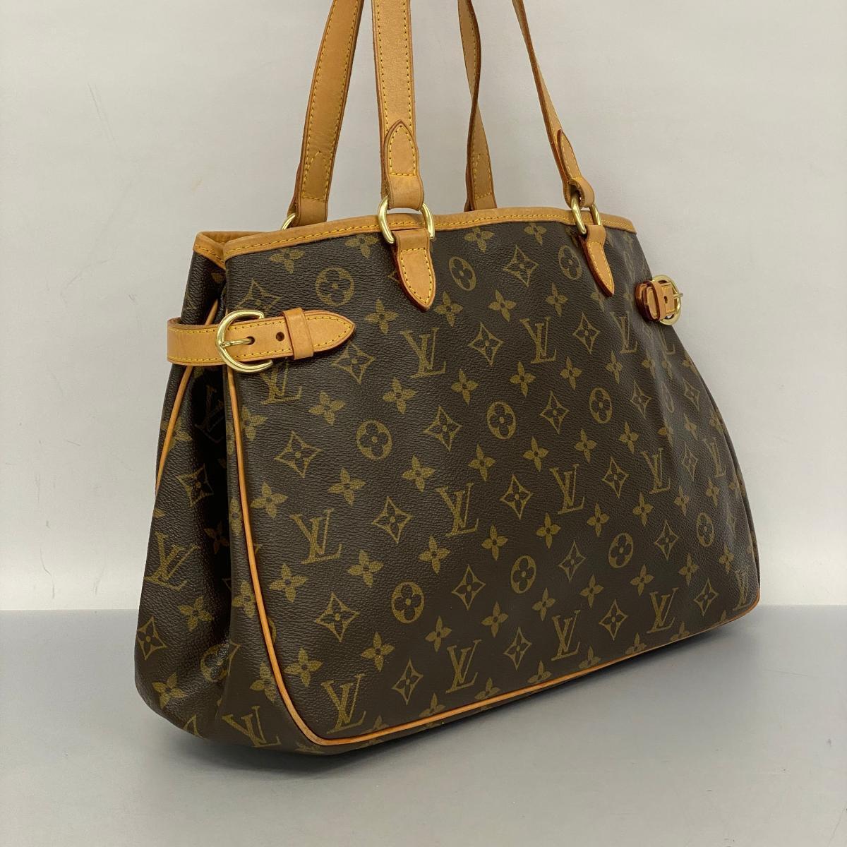 Louis Vuitton Tote Bag Monogram Batignolles Horizontal M51154 Brown