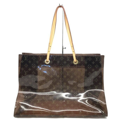 Louis Vuitton Cabas Cruise Pool Bag Tote 2000 Vinyl Monogram Brown M50500