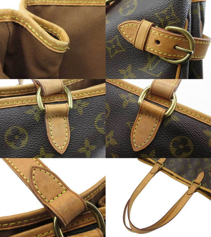 Louis Vuitton Monogram Batignolles Shoulder Tote Handbag M51154 Brown