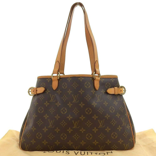 Louis Vuitton Monogram Batignolles Horizontal Tote Handbag M51154 Brown