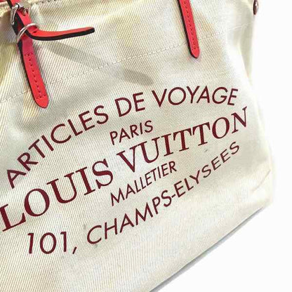 Louis Vuitton Cabas MM M94502 2014 Summer Collection Bag Tote Beige Pink