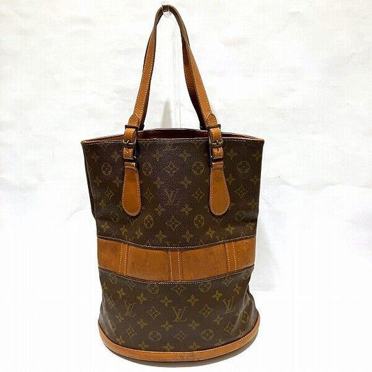 Louis Vuitton Monogram Bucket GM USA Limited T42236 Bag Tote Brown