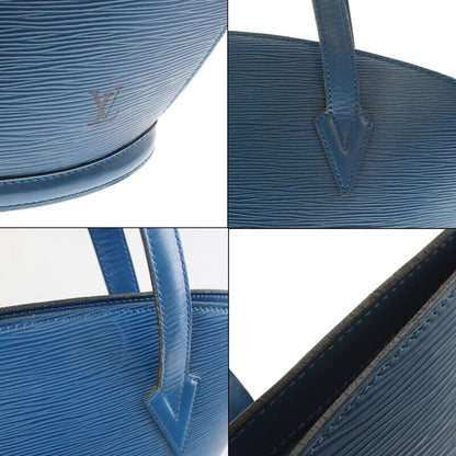 Louis Vuitton Saint Jacques Shopping M52265 Epi Toledo Blue Tote Bag