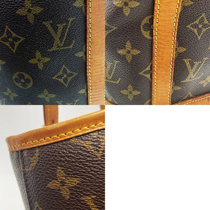 Louis Vuitton Monogram Bucket 27 M42236 Brown Tote Bag Canvas With Pouch