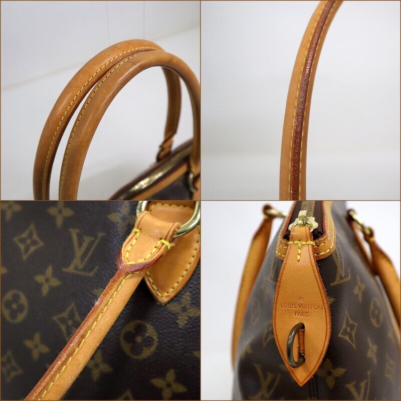 Louis Vuitton Lockit Horizontal Tote Bag Handbag Monogram M40104 Brown