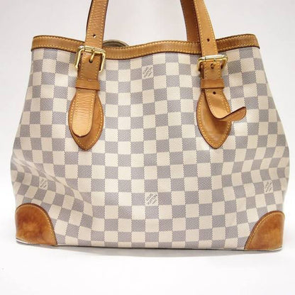 Louis Vuitton N51206 Hampstead MM Damier Azur Tote Bag Handbag Shoulder