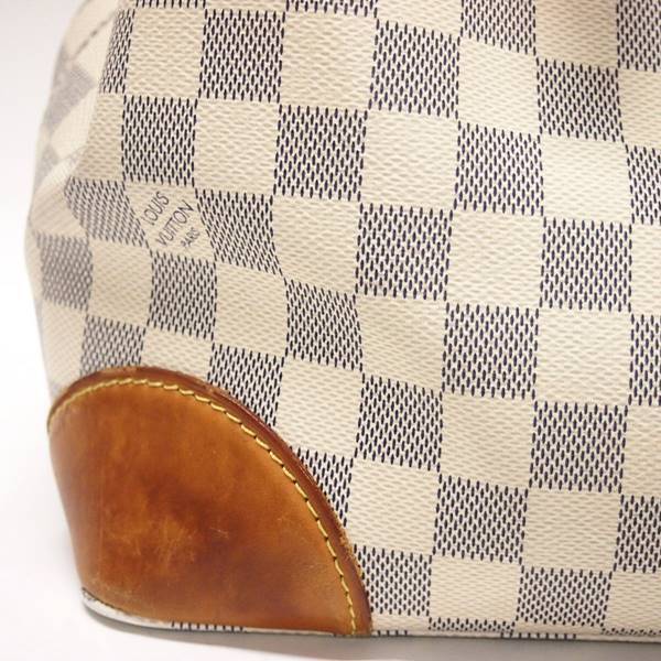 Louis Vuitton N51206 Hampstead MM Damier Azur Tote Bag Handbag Shoulder