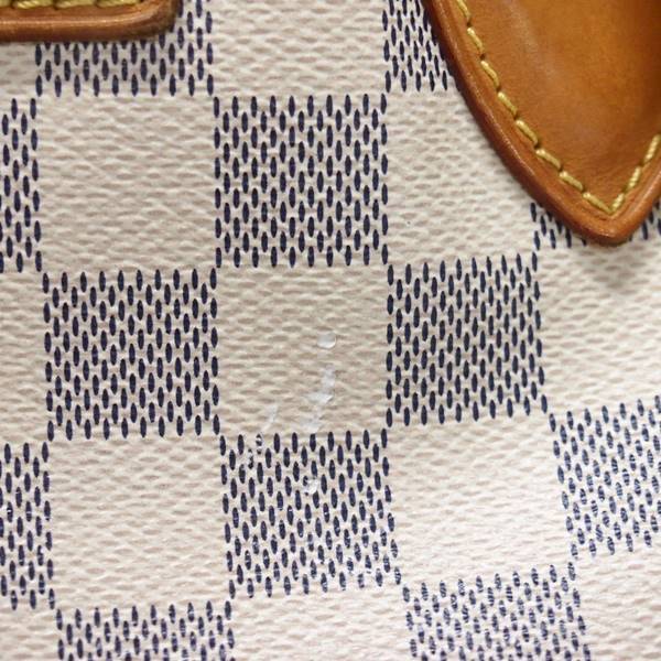 Louis Vuitton N51206 Hampstead MM Damier Azur Tote Bag Handbag Shoulder