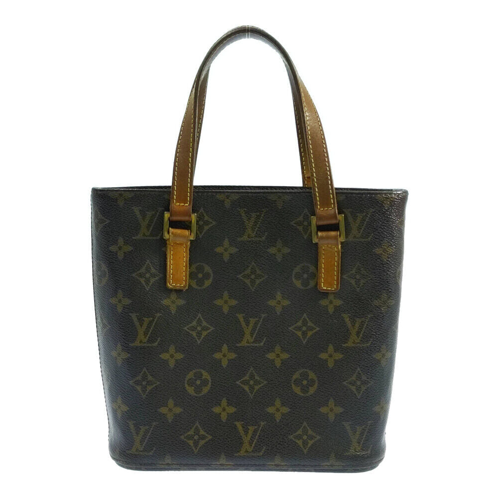 Louis Vuitton Monogram Vavin PM Tote Bag M51172 Brown Leather PVC