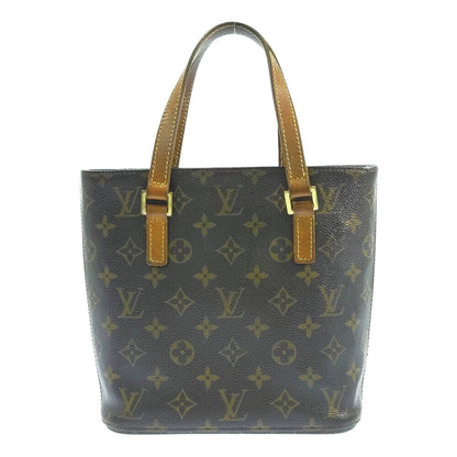 Louis Vuitton Monogram Vavin PM Tote Bag M51172 Brown Leather PVC