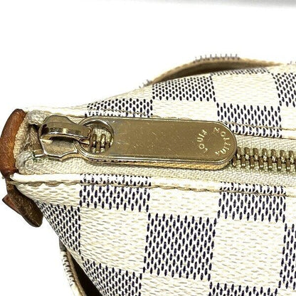 Louis Vuitton Damier Azur Totally PM N51261 Bag Shoulder Tote Zipper Closure