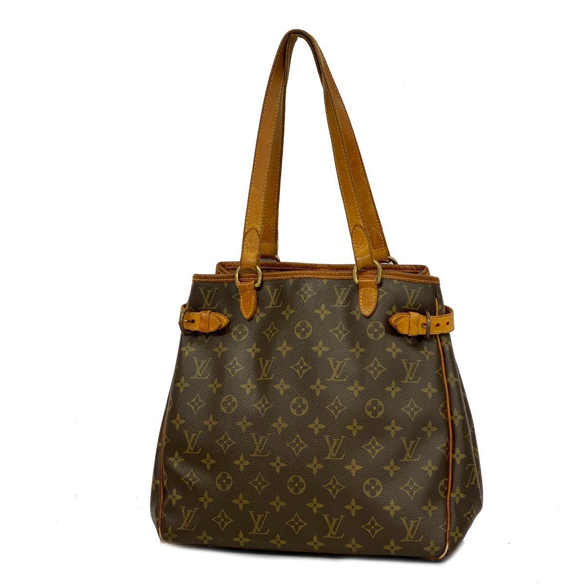 Louis Vuitton Tote Bag Monogram Batignolles Vertical M51153 Brown