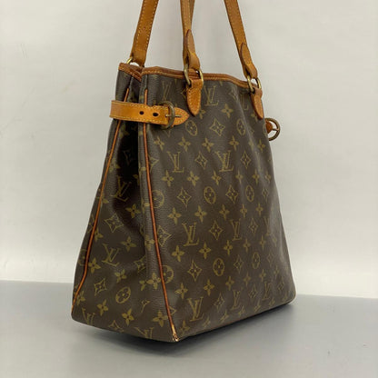 Louis Vuitton Tote Bag Monogram Batignolles Vertical M51153 Brown