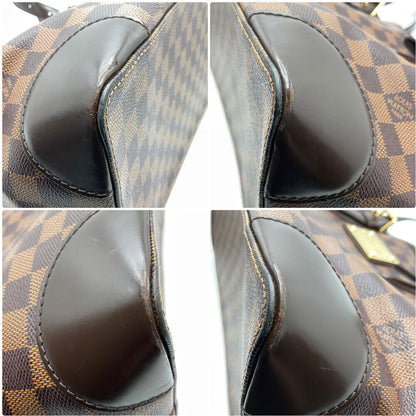 Louis Vuitton N51204 Hampstead MM Damier Ebene Tote Bag Shoulder Brown