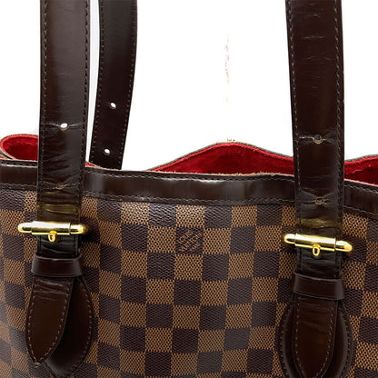 Louis Vuitton N51204 Hampstead MM Damier Ebene Tote Bag Shoulder Brown