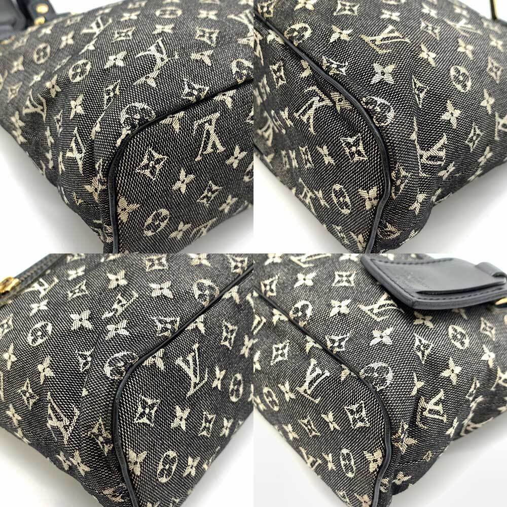 Louis Vuitton Lucille PM Tote Bag Monogram Mini M92682 Leather Canvas Black