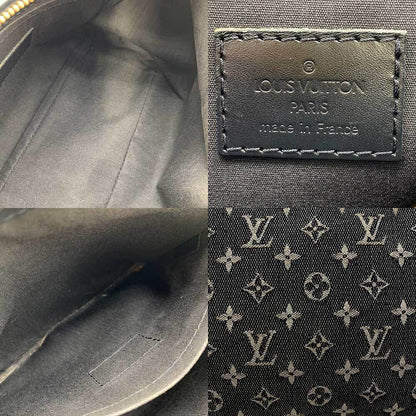 Louis Vuitton Lucille PM Tote Bag Monogram Mini M92682 Leather Canvas Black