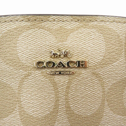 Coach Signature 2Way Mini Sage Carryall Handbag F29434 Beige Seto