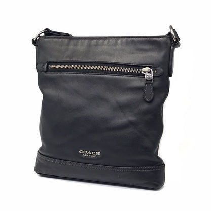 Coach Cross Shoulder Bag F78147 Black 27.5x24x3cm