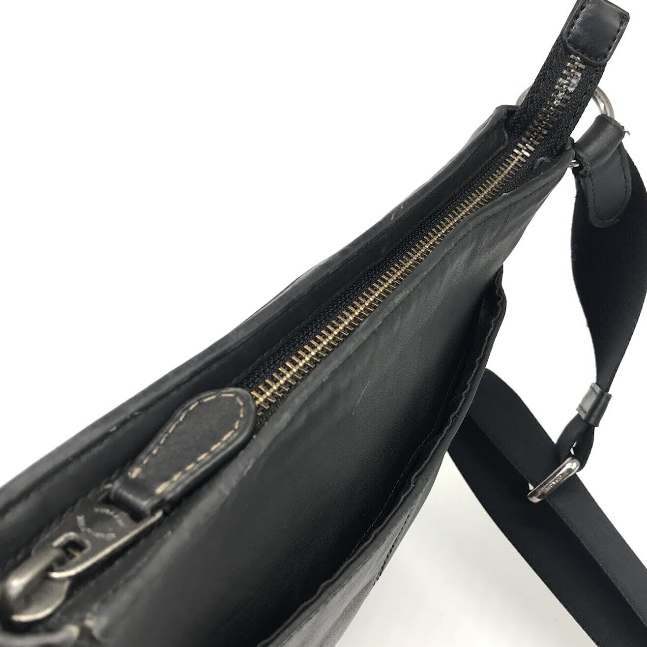 Coach Cross Shoulder Bag F78147 Black 27.5x24x3cm