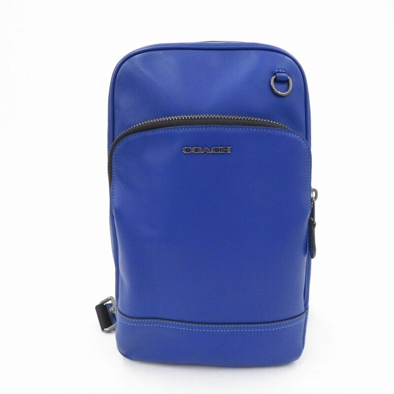 Coach Graham Pack Body Bag B2321-C2931 Blue