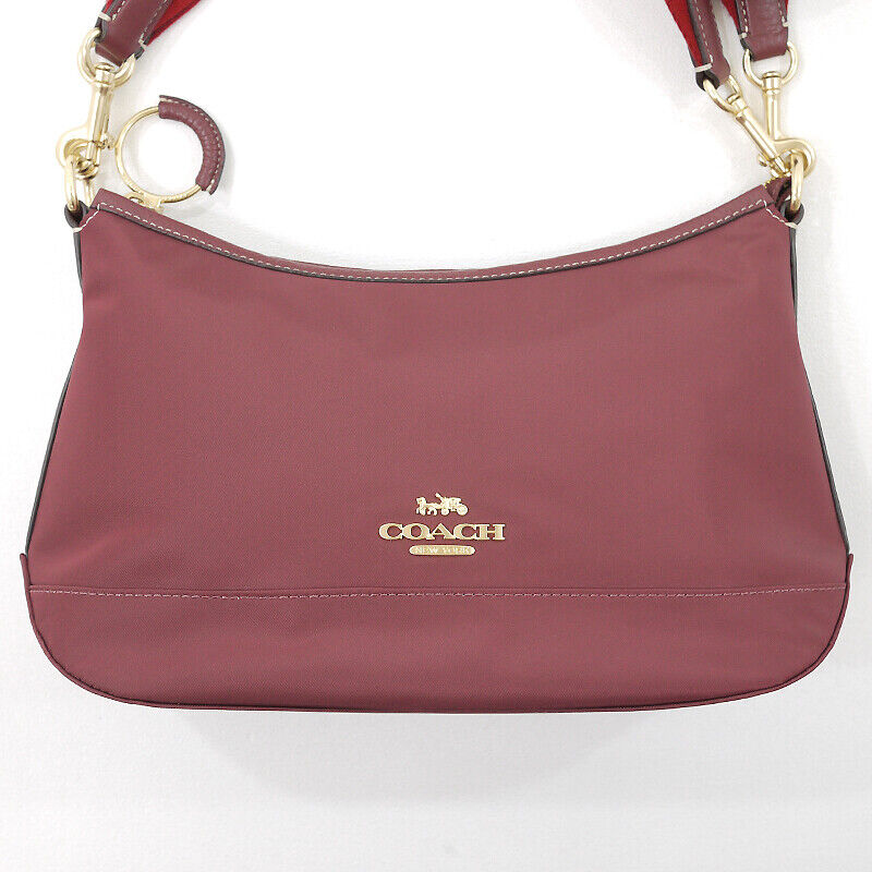 Coach Ellis Shoulder Bag 2Way Ca205 Wine Red F122