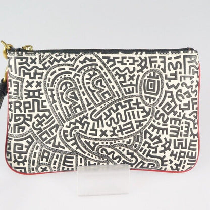 Coach Disney Mickey Mouse Keith Haring Small Wristlet C1176 2021Ss