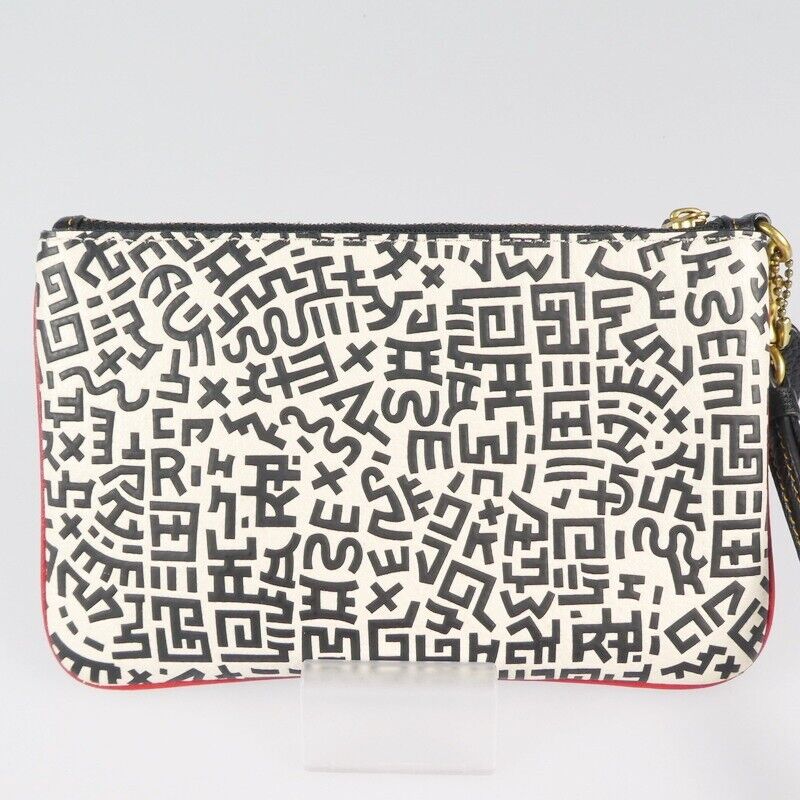 Coach Disney Mickey Mouse Keith Haring Small Wristlet C1176 2021Ss