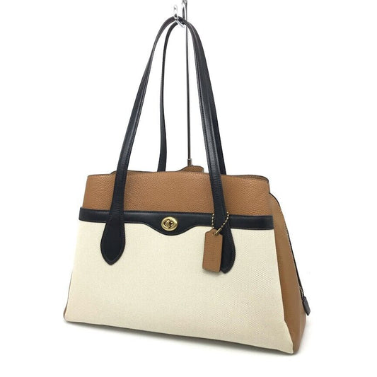 Coach Lola Carryall/Tote Bag/705/ Brown F122