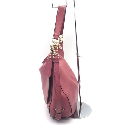 Coach Turnlock Hobo/2Way Bag/Handbag/Shoulder Bag/24771 Pink F122